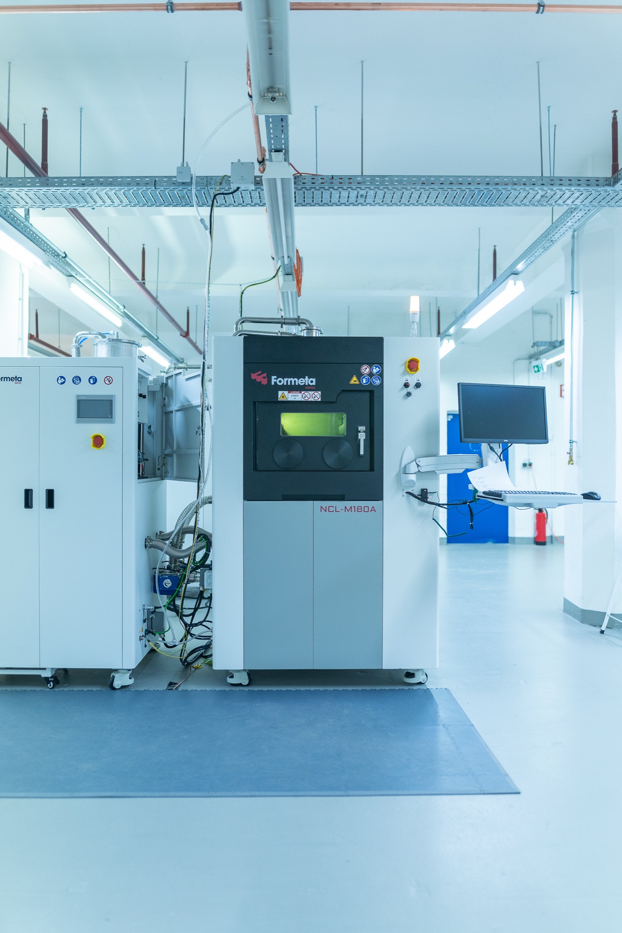 Formeta NCL-M180A 3D metal printer in production