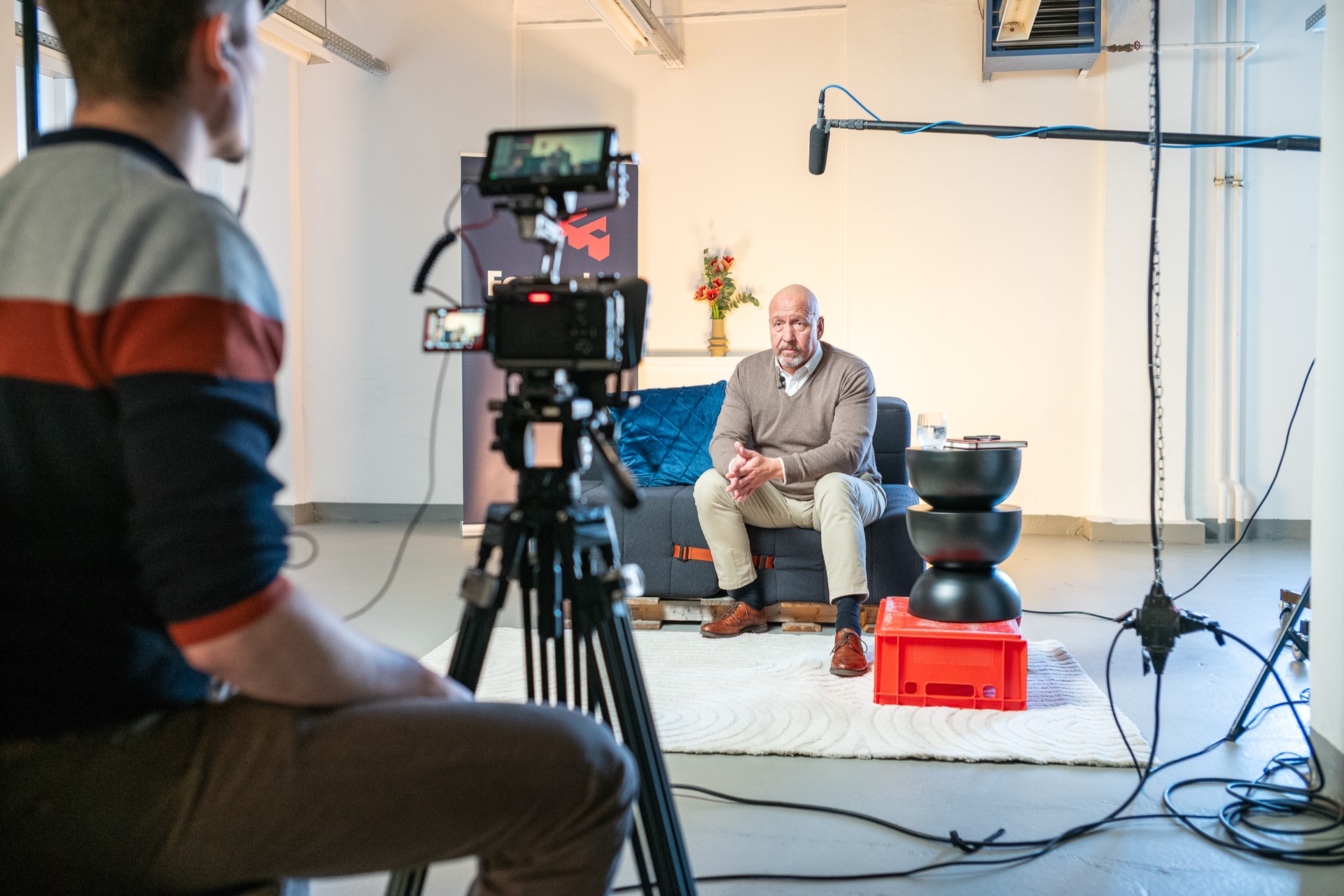 A behind-the-scenes look at Formeta DENTAL - filming with the leadership team