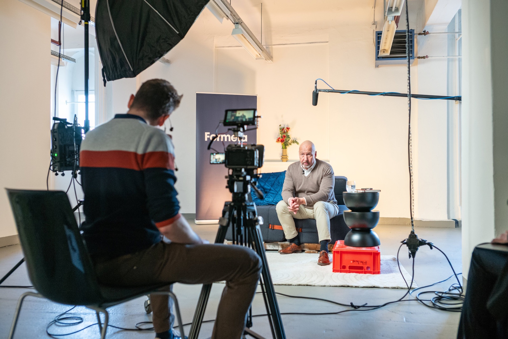Behind the scenes: video shoot with the Formeta DENTAL team